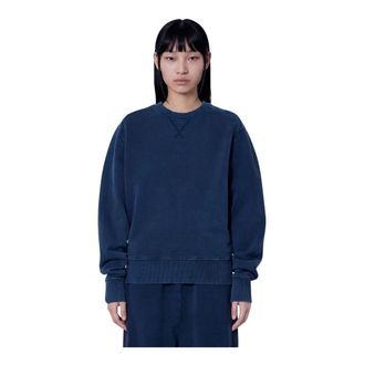 Entire studios Sudadera con cuello redondo - Sweatshirts & Hoodies - Mujer - Azul - 2XL