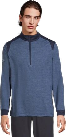 Callaway Golf Base Layer Top Mens Peacoat Soft Touch Blocked 1/4 Zip GBO3811