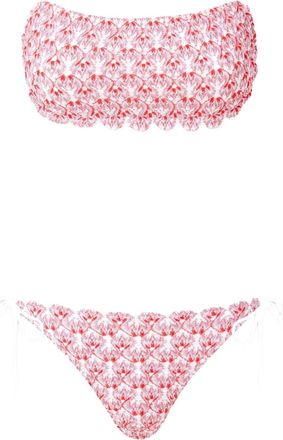 Missoni knitted bikini - women - Fabric - 44 - Pink