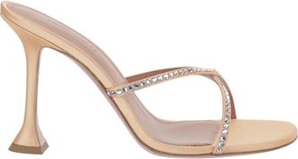 Amina Muaddi Mujer, Zapatos, Amarillo, Talla: 37 EU