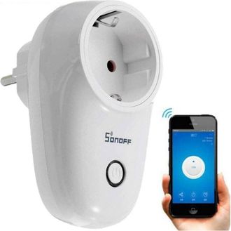 Trade Shop Trade Shop - Wi-fi Google Home Casa Inteligente Dom&oacute;tica Outlet Sonoff S26