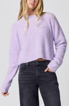 Florence By Mills Crop Crewneck Sweater in Millie Lavender at Nordstrom Rack, Size Medium