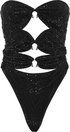 Philipp Plein Monokini Crystal