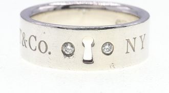 Tiffany & Co. Sterling Silver 925 Band Ring (Pre-Owned)