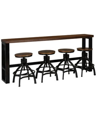 Linon Haywood 5Pc Sofa Bar Set