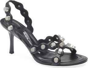 Alexander Wang Riot Rocco Stud Slingback Sandal in Black at Nordstrom Rack, Size 5Us / 35Eu