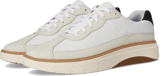 Cole Haan Grandpro Featherarc Bike Toe Sneakers Mens Lace-up Boots Optic White/Ivory/Black : 11.5 D - Medium, Leather