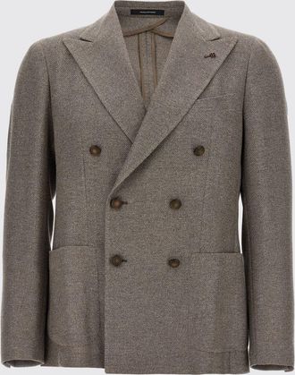 Tagliatore Blazer a doppiopetto Tagliatore in lana vergine e seta