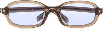 Prada Acetate Sunglasses - Brown