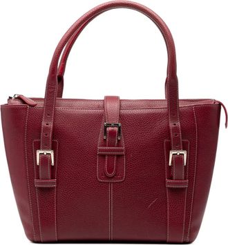 Loewe 2005 Leather Senda handbag - Rosso