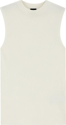 HUGO BOSS Dames/Dames Feskies Gebreide Slanke Top (Wit)