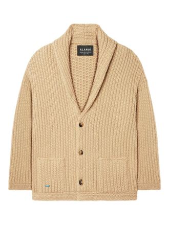 Alanui patch-pocket buttoned cardigan - Neutrals