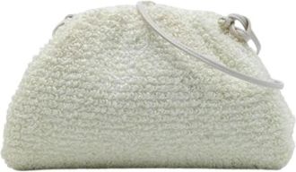 Bottega Veneta Pre-owned Mini Pouch - Dames - Vintage Schoudertas - Wit - ONE Size - Leer - Vintage