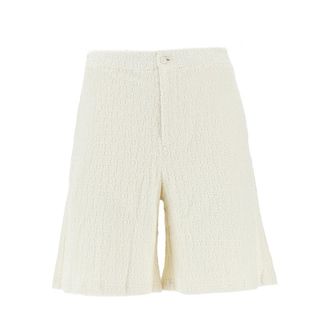 Off-white OFF jacquard terry shorts Man 46
