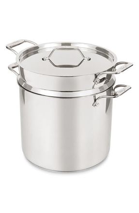 All-Clad Simply Strain 16-Quart Stainless Steel Multipot with Insert in Silver at Nordstrom