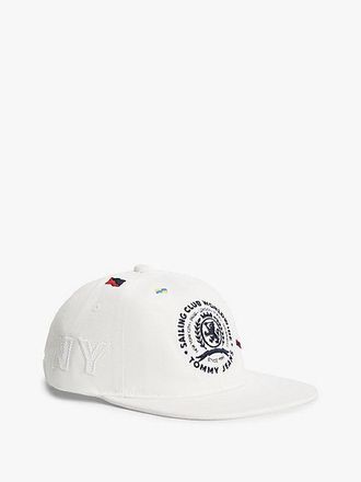 Tommy Hilfiger Flag Embroidery Six-Panel Baseball Cap