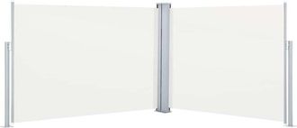 vidaXL Toldo Lateral Retr&aacute;ctil Color Crema 100x1000 Cm Vidaxl