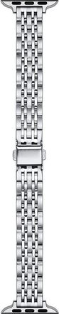 Posh Tech Rainey Skinny Stainless Steel Apple Watch Watchband in Silver at Nordstrom