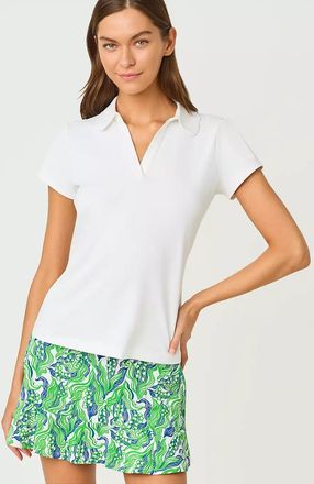 Lilly Pulitzer UPF 50+ Luxletic Frida Scallop Polo