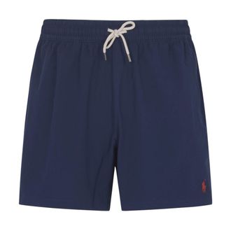 Polo Ralph Lauren Beachwear, male, Blue, L, Sea Clothing Traveler Mid Trunk