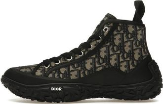 Dior B28 High Oblique Beige Black 3SH131ZJW_H961