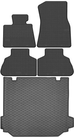 OEM Bmw X5 G05 Suv De 2018 - Juego De Alfombrillas De Goma Para Coche + Alfombrilla Para Maletero