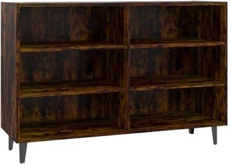 vidaXL Vidaxl - Sideboard Smoked Oak 103.5x35x70 cm Engineered Wood