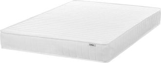 Beliani Colch&oacute;n De Muelles Ensacados Duro Firme Con Espuma Viscoel&aacute;stica 7 Zonas 120 X 200 Cm Delightful
