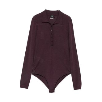 Pinko Ajaccio Body - female - PINKO - Full-Body - Purple - XS - Tops