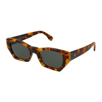 Retro Superfuture Sunglasses, unisex, Brown, 54 MM, Amata Sunglasses
