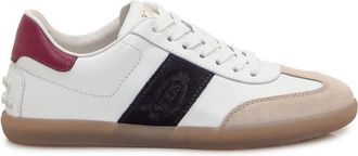 Tod's White Lace-up Sneakers