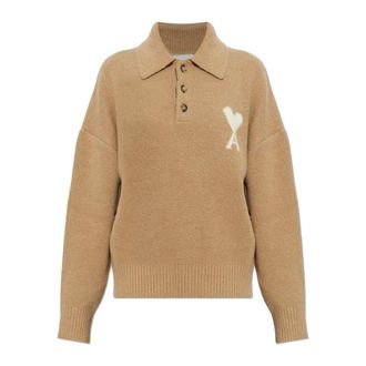 Ami Donna, Maglie, Beige, S, new