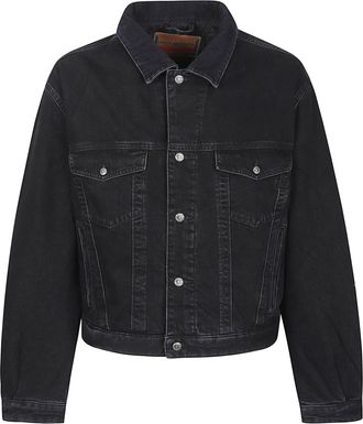Diesel Black D-Ranger Cotton Trucker Jacket