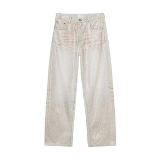 Haikure Loose-fit Jeans, female, Gray, Size: W25 Loose-fit Jeans