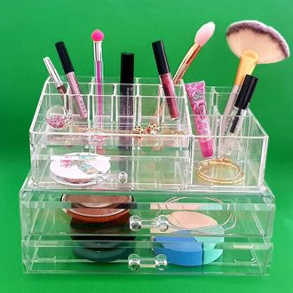 Trade Shop Trade Shop - Organizzatore Cosmetici Make Up Esy10258 Espositore Organizer 15 Comparti
