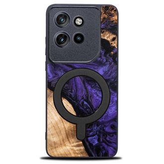 OEM Funda Bewood Unique Para Motorola Edge 50 Neo - Violeta Con Magsafe