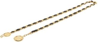 Chanel Pre-owned Belts, female, Black, Size: ONE SIZE Pre-owned Chain Belt