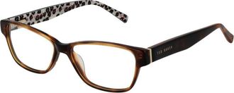 Ted Baker Brown Plastic Glasses Womens (Frames)