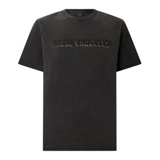 Moose Knuckles T-Shirts, male, Black, Size: 2XL Connor Tee