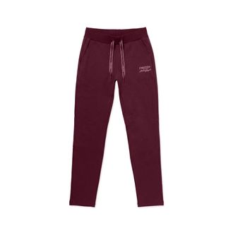 Freddy Pantaloni Sportivi Donna in Felpa, Regular Fit, Fondo Dritto