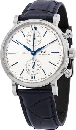 IWC Portofino Chronograph Automatic White Dial Mens Watch IW391407
