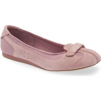 Jeffrey Campbell Faylen Ballet Flat in Lilac Suede Combo at Nordstrom, Size 8.5