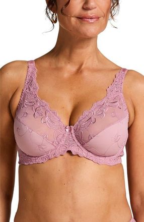 Hunkem&ouml;ller Diva Non-Padded Underwired Bra in Lilas at Nordstrom, Size 36Ddd