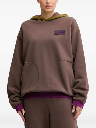 Emporio Armani Omkeerbare hoodie met lange mouwen - Groen
