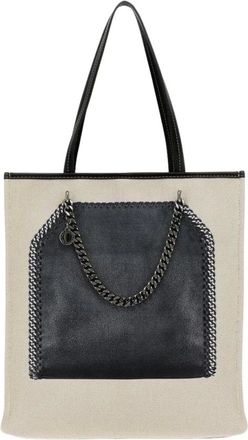 Stella McCartney Shopping Bags, female, Beige, ONE SIZE, Chain Tote Bag