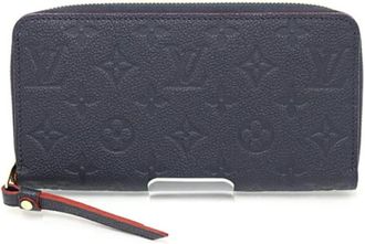Louis Vuitton Pre-owned Clutches, female, Blue, Size: ONE SIZE Pre-owned Canvas Wallet