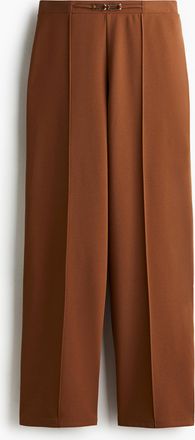 H&M Hose mit Gürteldetail - Beige