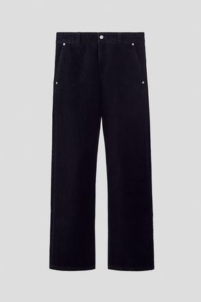 H&M Hose aus Baumwolltwill - Schwarz