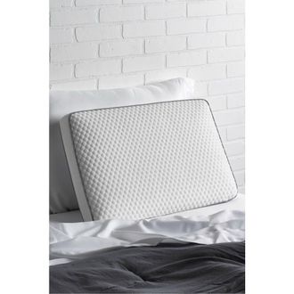 Ella Jayne Home Memory Foam Cooling Pillow in White at Nordstrom Rack