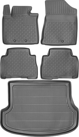 OEM Juego De Alfombrillas Para Coche Y Maletero Para Kia Sorento Ii Suv (2009-2012)